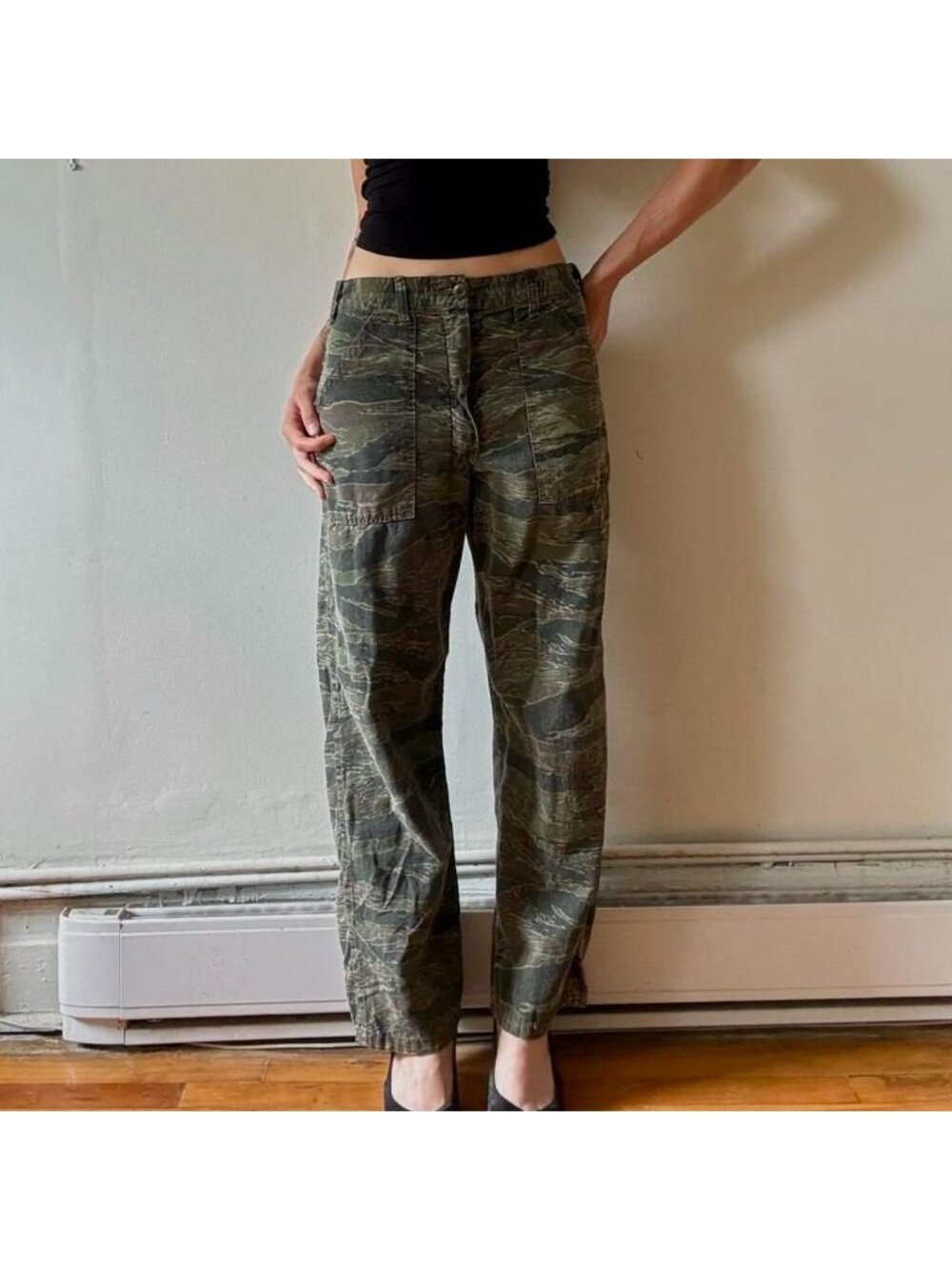 90s camo cargo utility pants — Ranger